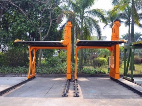 旋轉(zhuǎn)無(wú)避讓機(jī)械式停車位